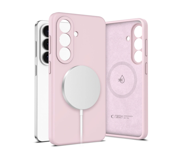 Tech-Protect Silicone Magsafe Galaxy S26 Pink Pearl - 1500282 - zdjęcie